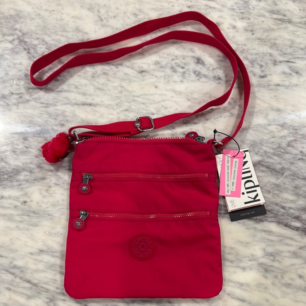 Kipling Red Crossbody Bag